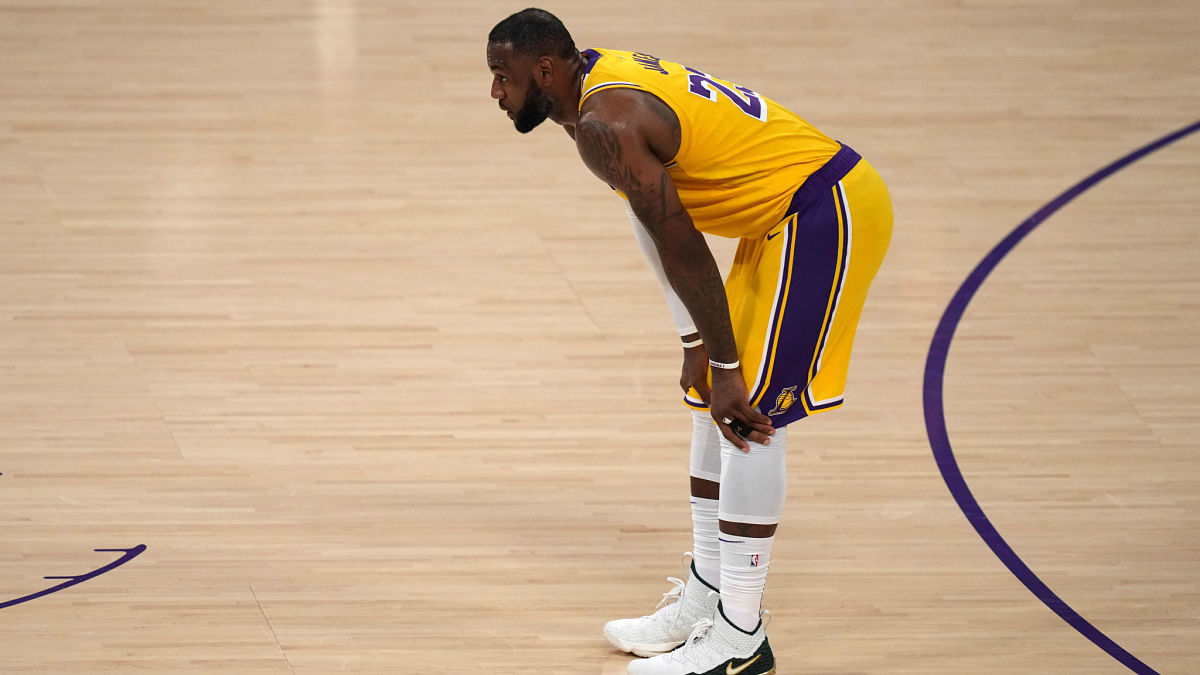 Los Angeles Lakers forward LeBron James