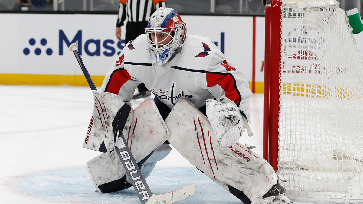 Seattle Kraken goaltender Vitek Vanecek