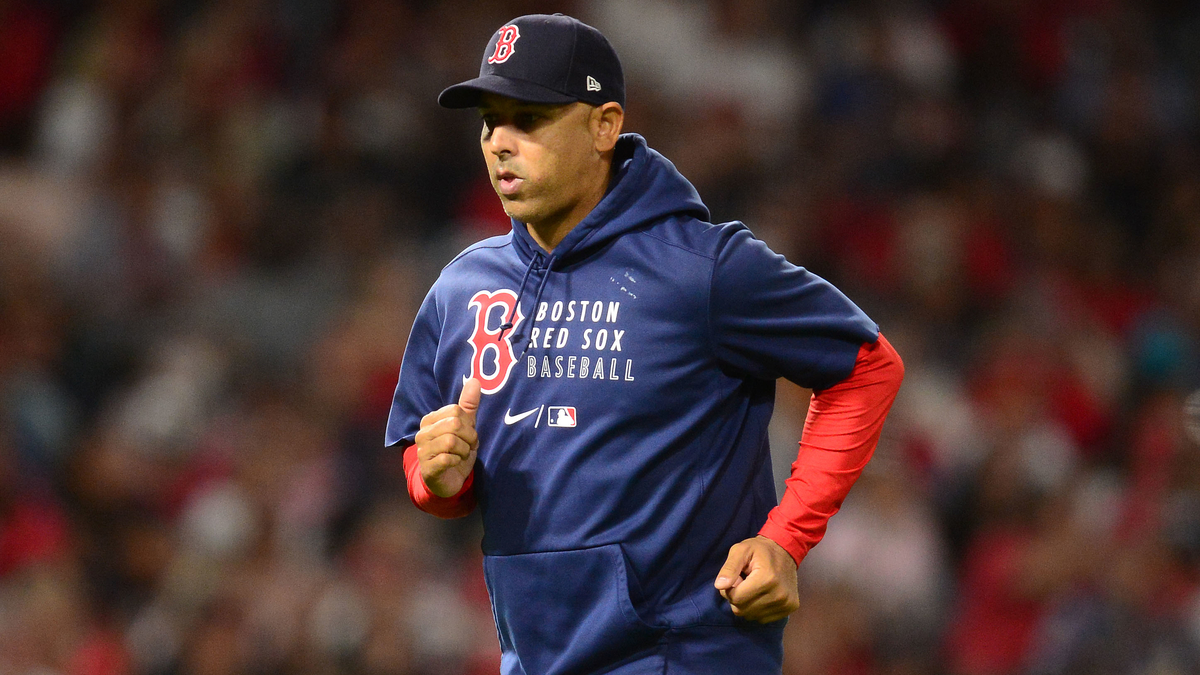Boston Red Sox manager Alex Cora