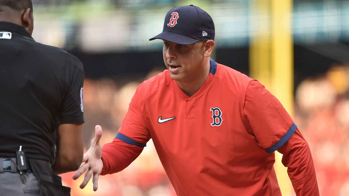 Boston Red Sox manager Alex Cora