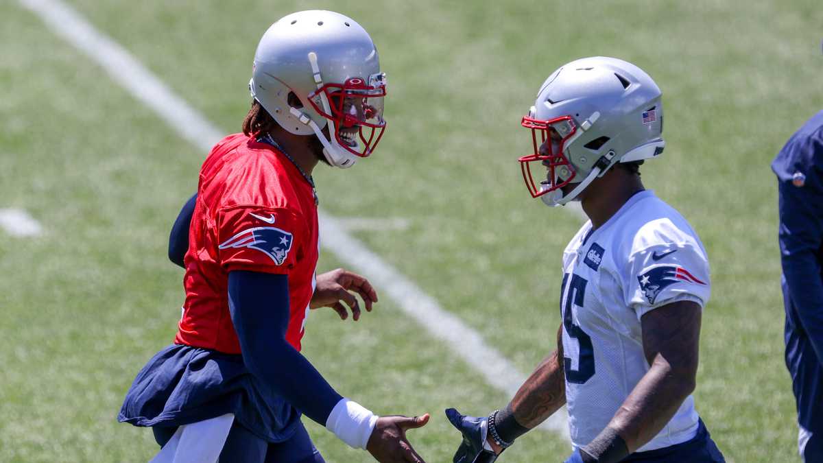 New England Patriots quarterback Cam Newton