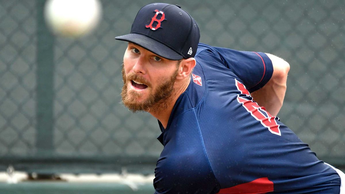 Boston Red Sox pitcher Chris Sale