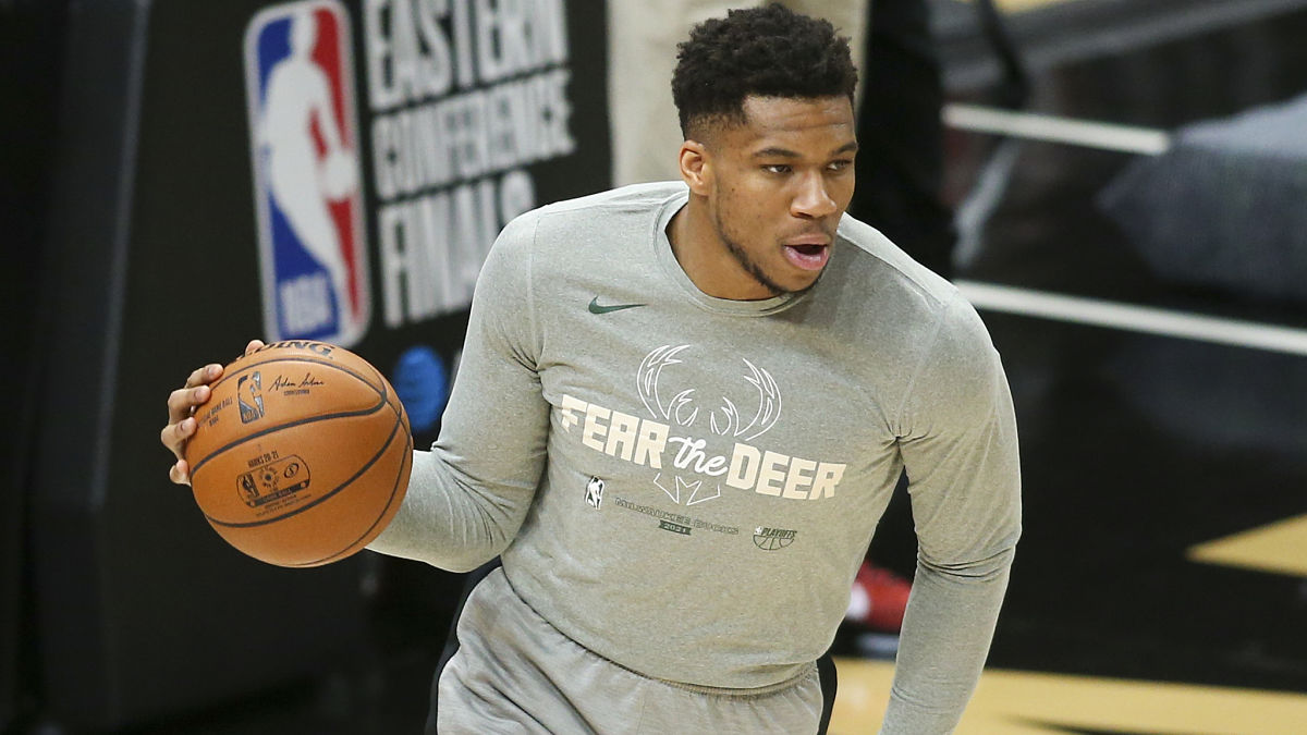 Milwaukee Bucks forward Giannis Antetokounmpo