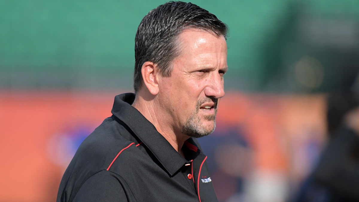 New York Jets assistant coach Greg Knapp