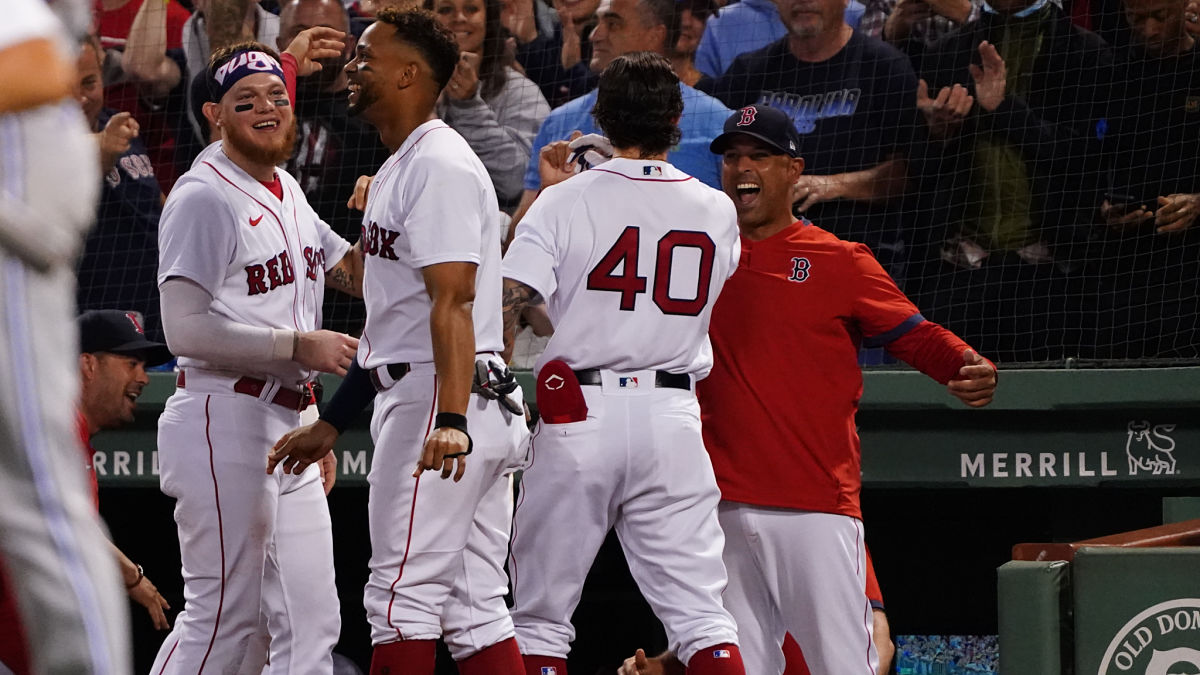 Boston Red Sox manager Alex Cora, Jarren Duran