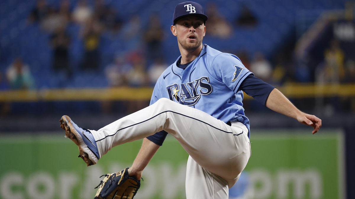 Tampa Bay Rays pitcher Jeffrey Springs