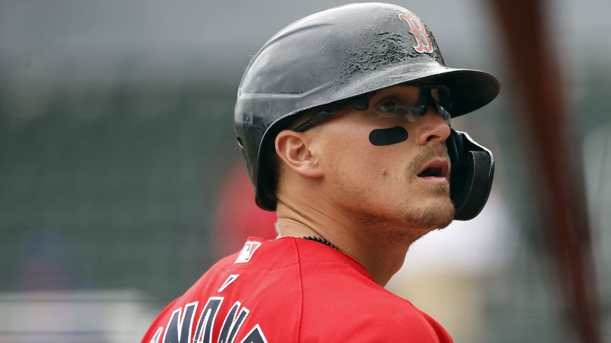 Boston Red Sox outfielder Kike Hernandez