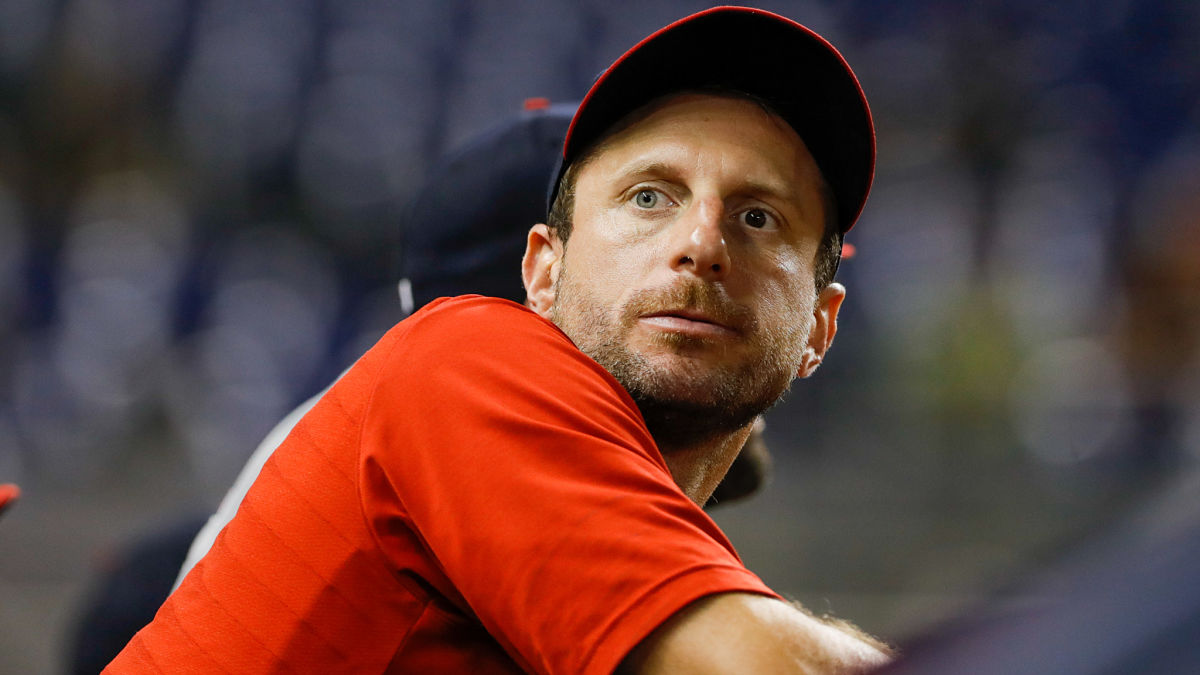 Washington Nationals pitcher Max Scherzer
