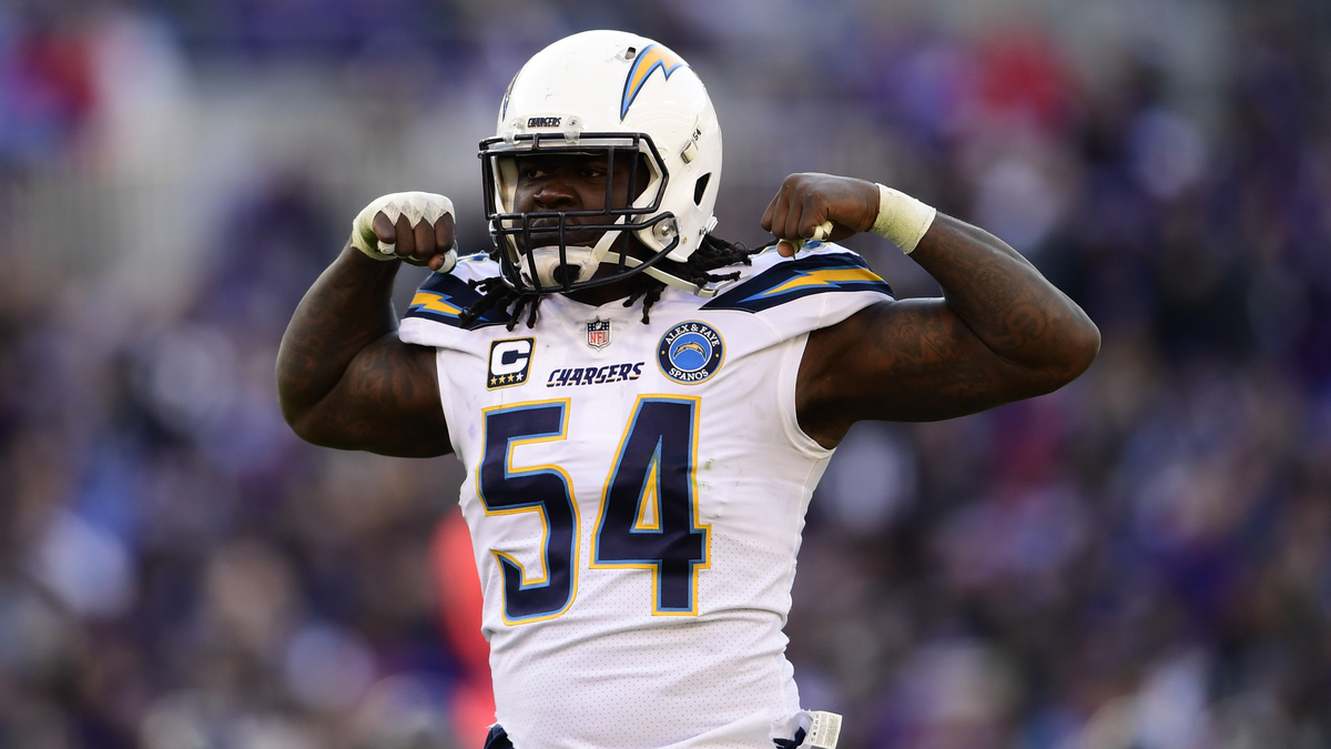 Pittsburgh Steelers defensive end Melvin Ingram