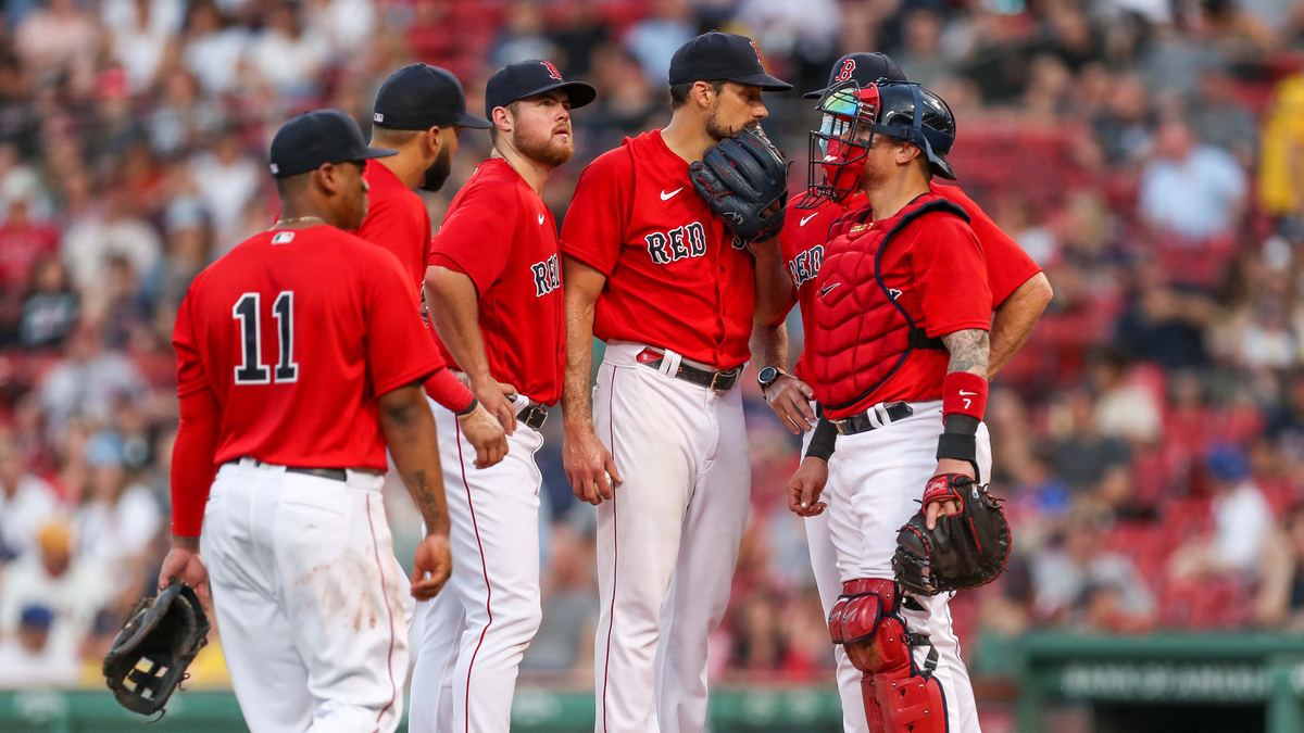 Boston Red Sox starting pitcher Nathan Eovaldi