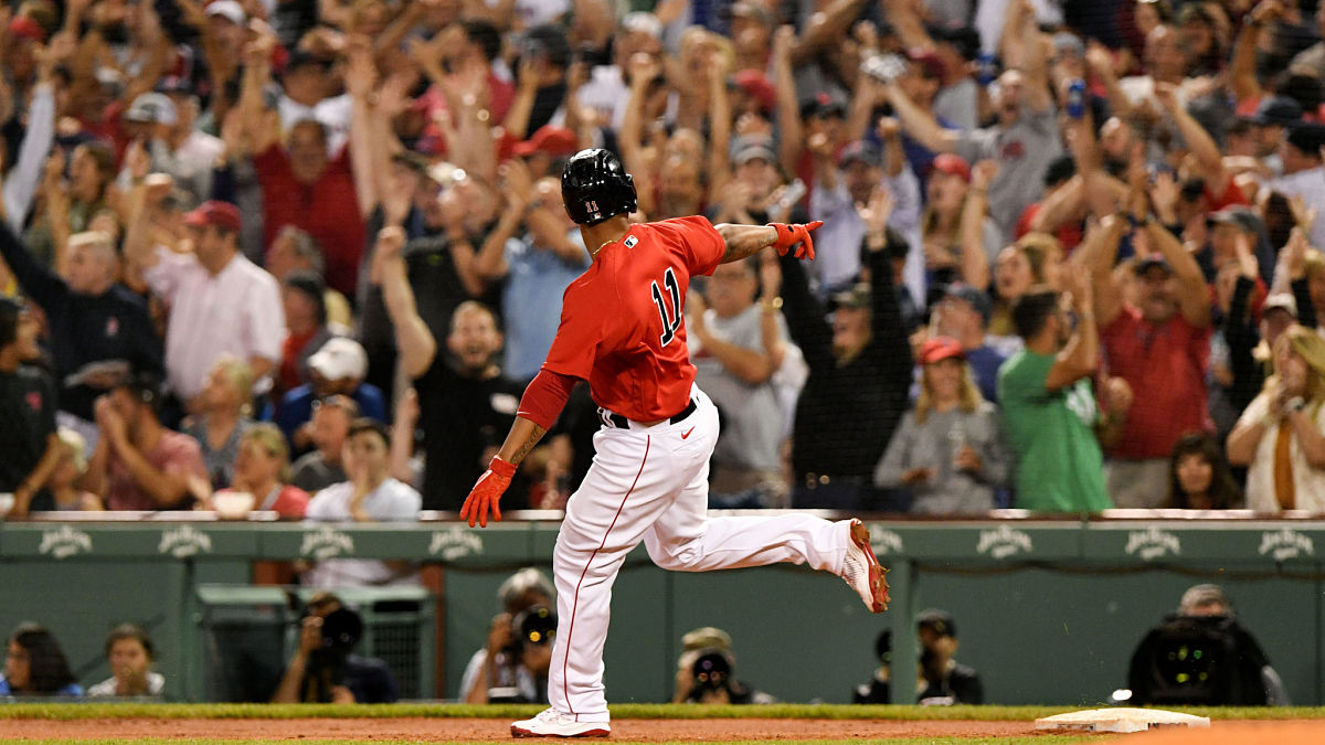 Boston Red Sox third baseman Rafael Devers