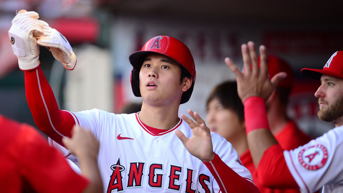 Los Angeles Angels designated hitter Shohei Ohtani