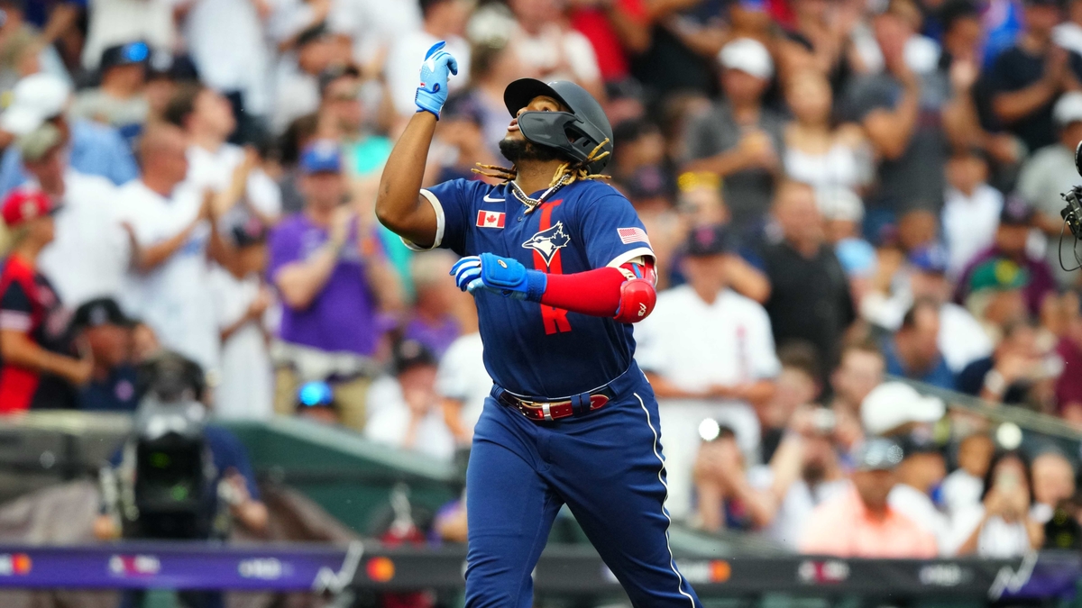 American League first baseman Vladimir Guerrero Jr.
