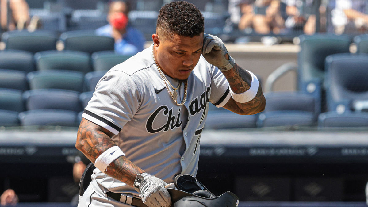 Chicago White Sox catcher Yermin Mercedes