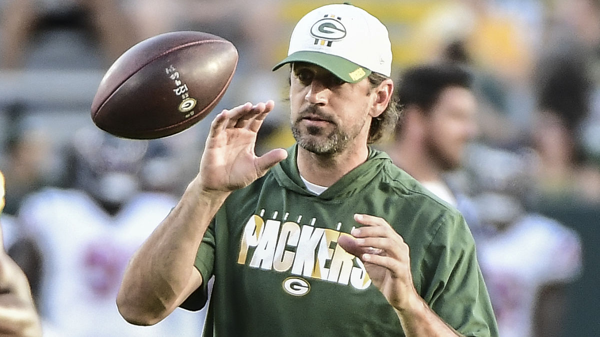Green Bay Packers quarterback Aaron Rodgers