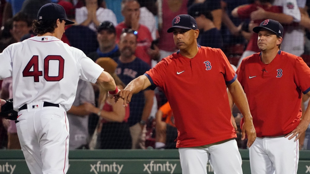 Boston Red Sox Manager Alex Cora