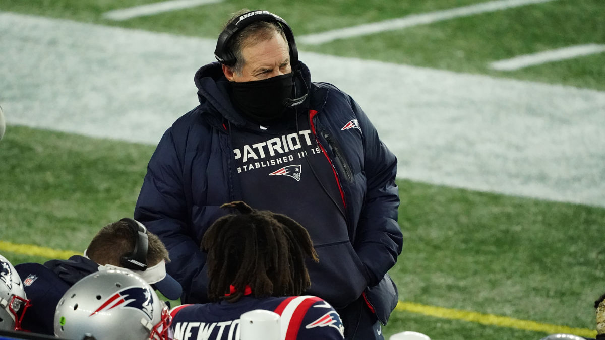 New England Patriots head coach Bill Belichick