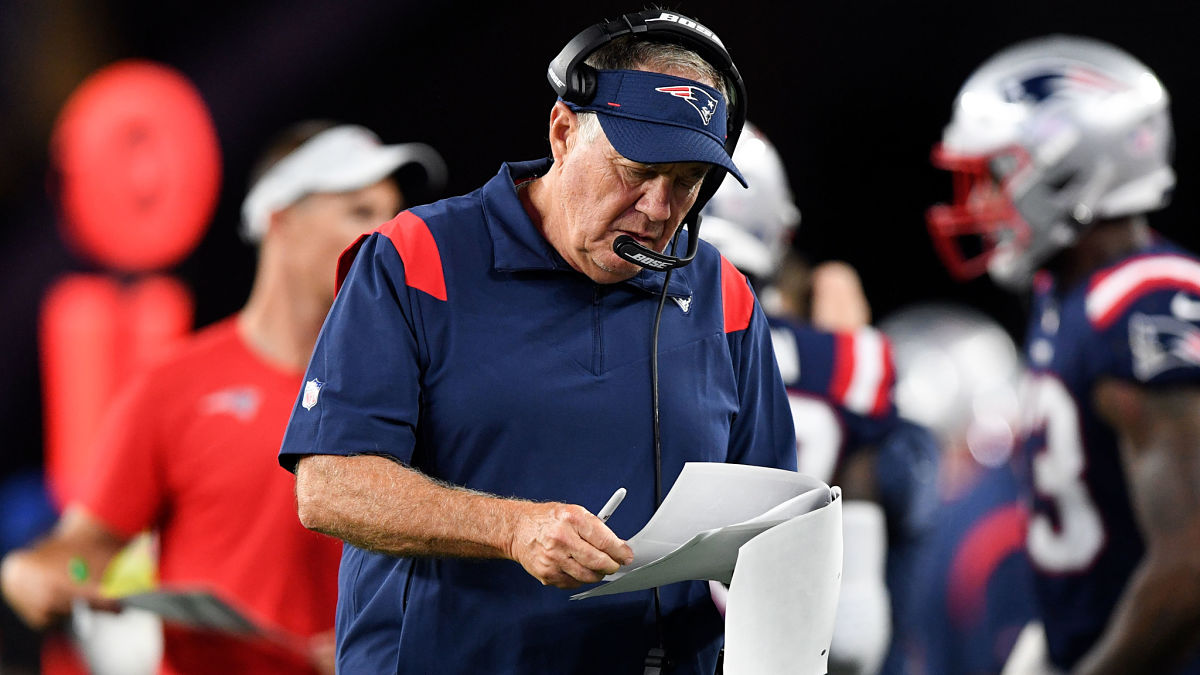 New England Patriots head coach Bill Belichick
