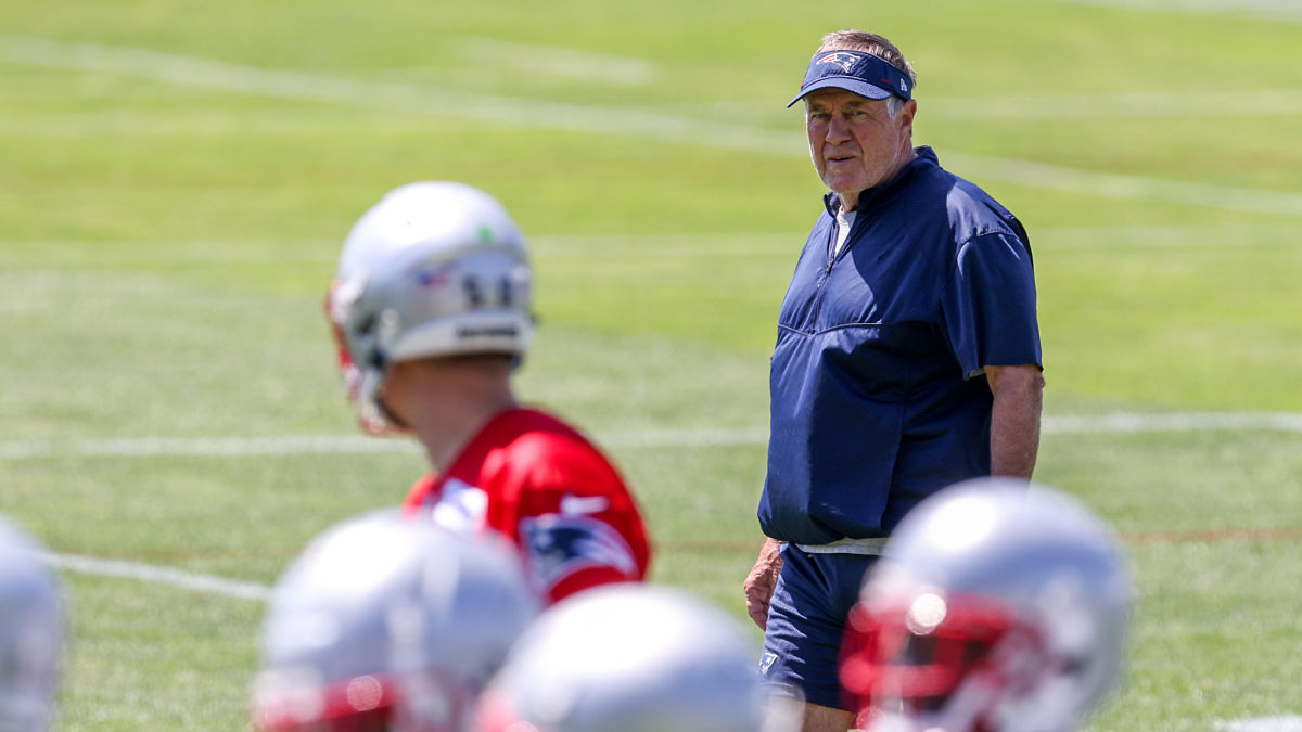Patriots head coach Bill Belichick