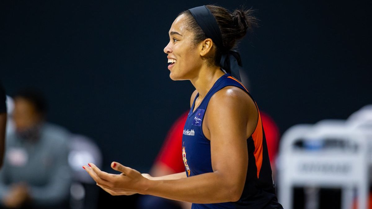 Connecticut Sun center Brionna Jones