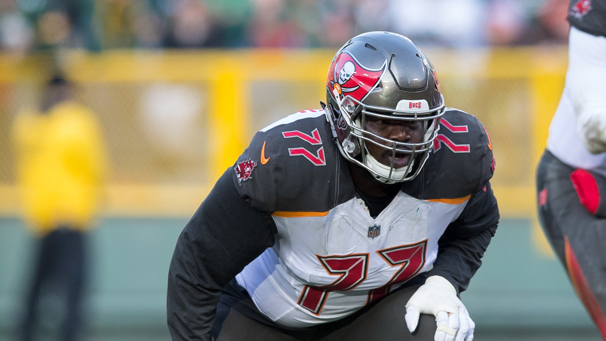 Buffalo Bills offensive lineman Caleb Benenoch