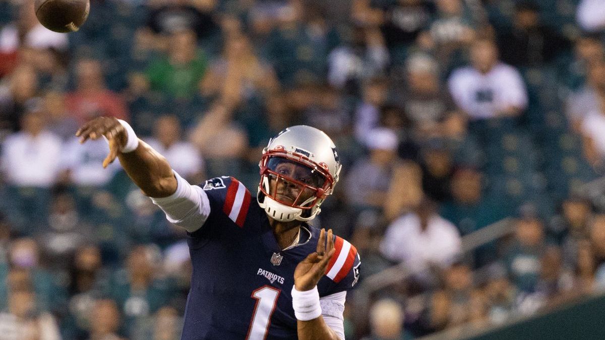 New England Patriots quarterback Cam Newton