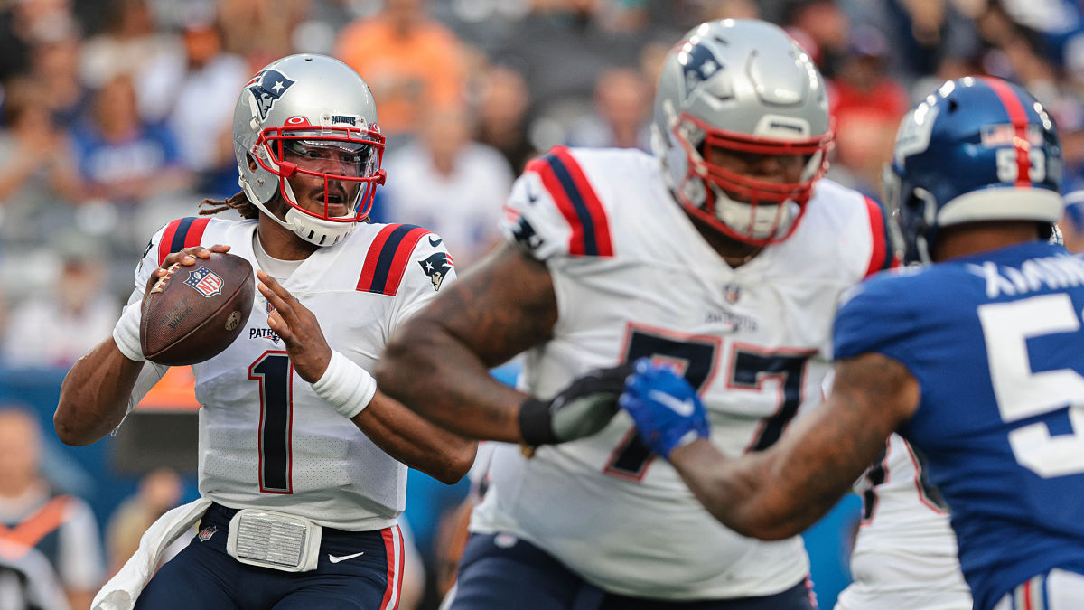 Former New England Patriots quarterback Cam Newton