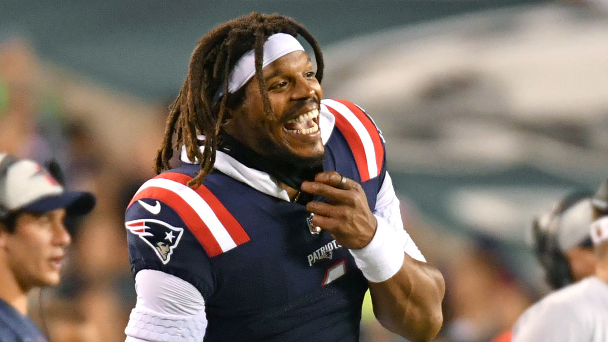 New England Patriots Quarterback Cam Newton