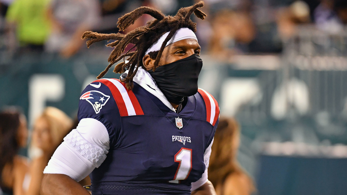 Former New England Patriots quarterback Cam Newton