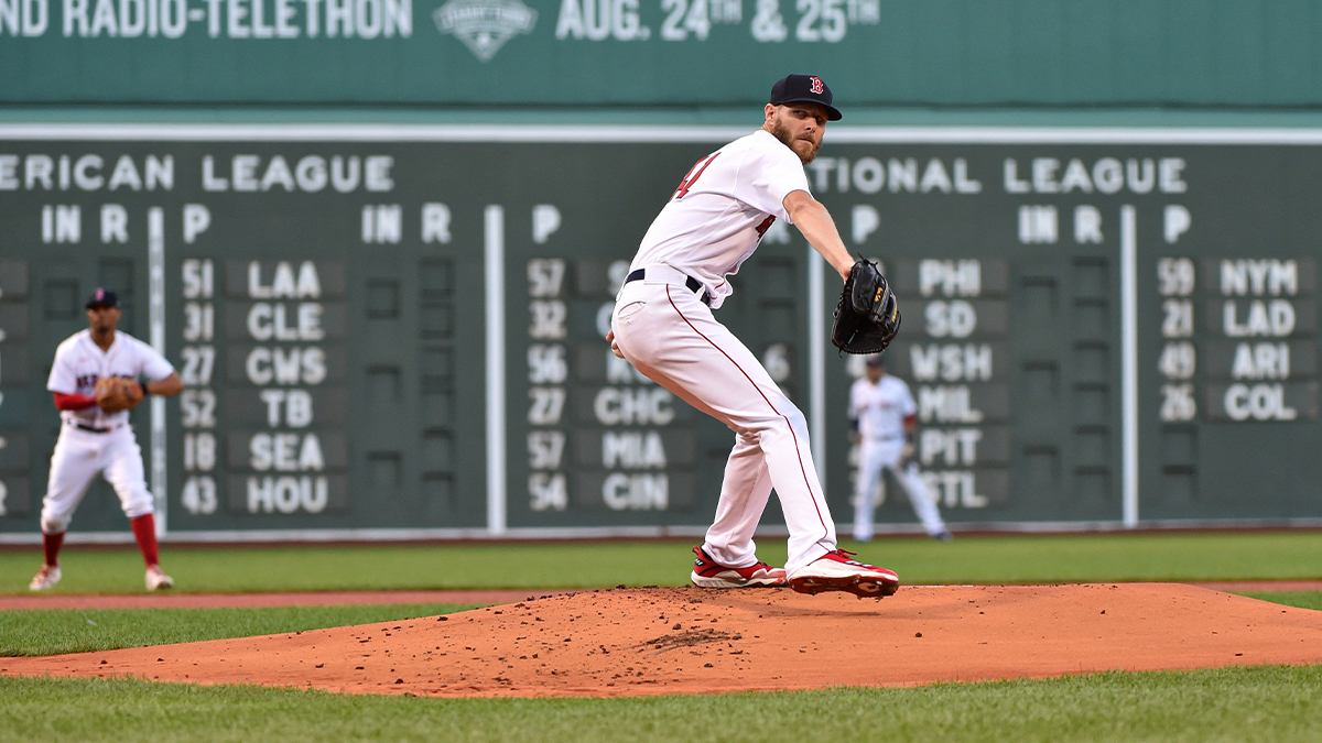 Boston Red Sox pitcher Chris Sale