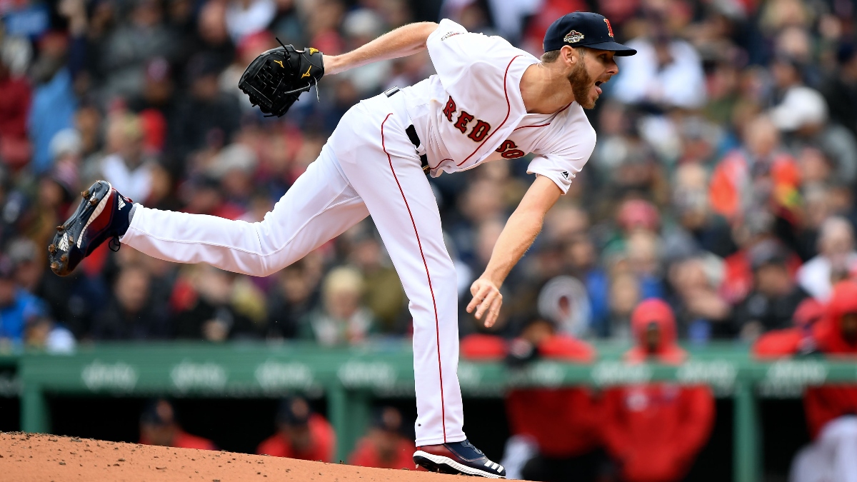 Boston Red Sox pitcher Chris Sale