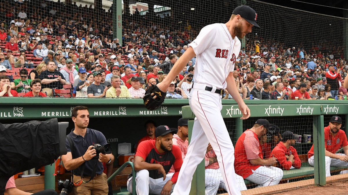 Boston Red Sox pitcher Chris Sale