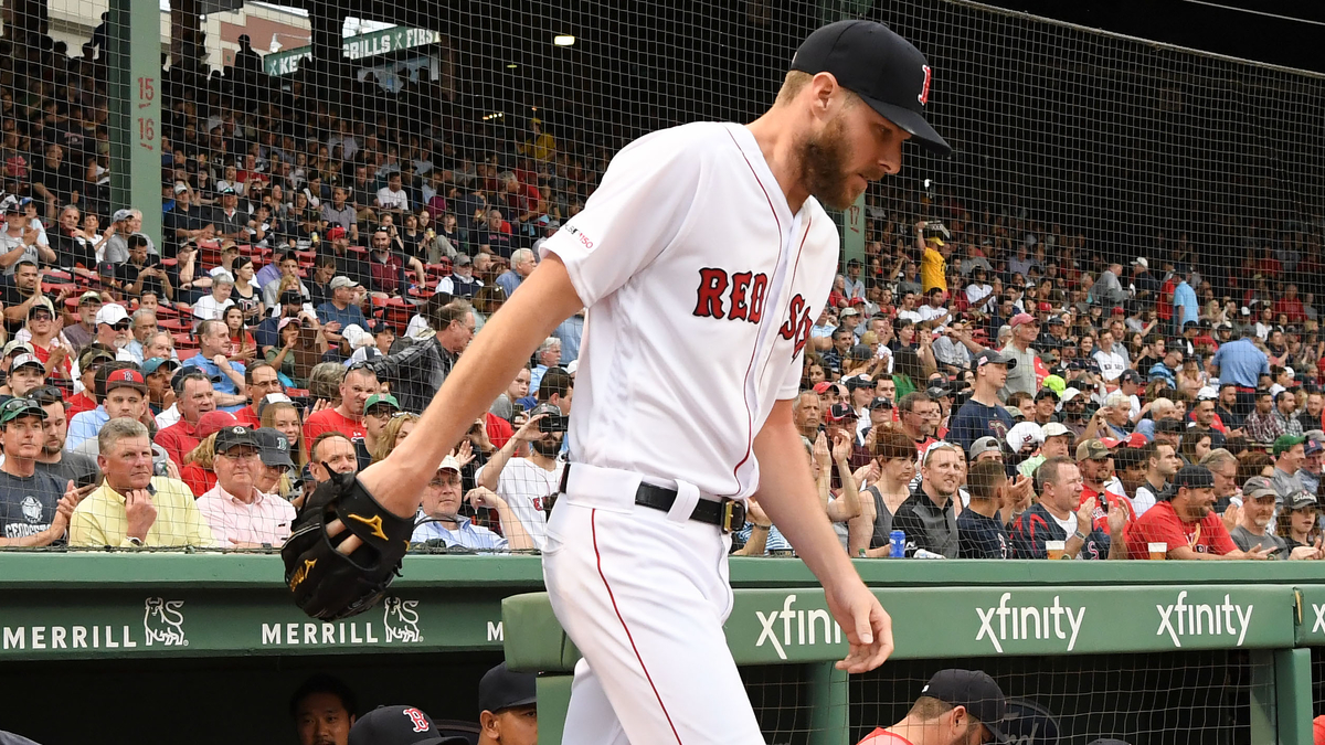 Boston Red Sox pitcher Chris Sale