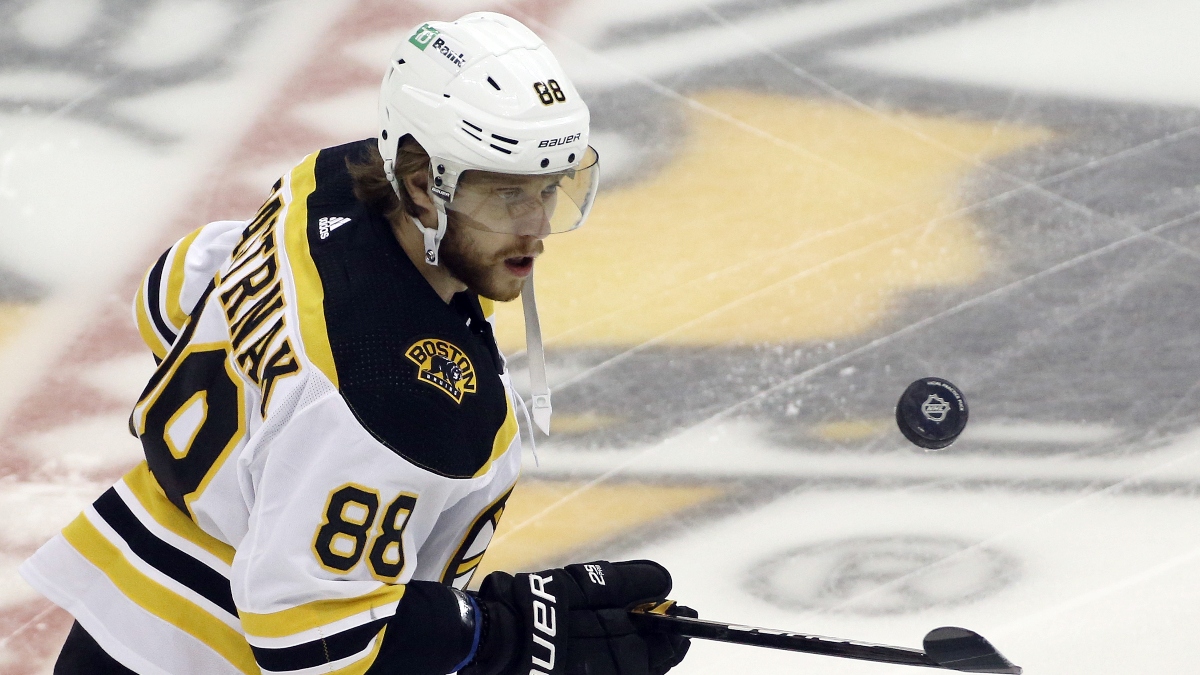 Boston Bruins right wing David Pastrnak