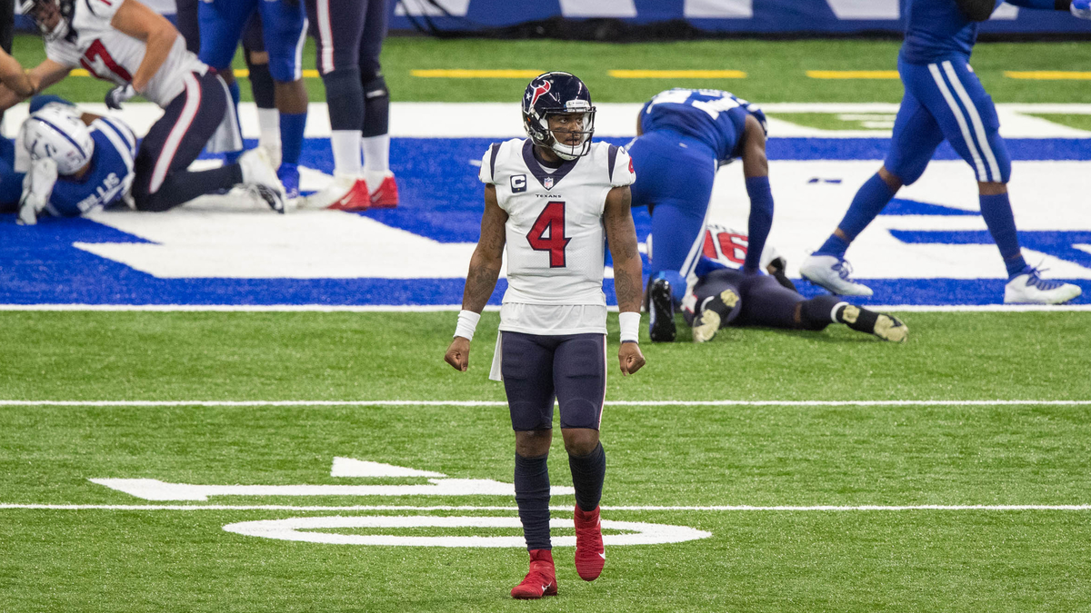 Houston Texans quarterback Deshaun Watson