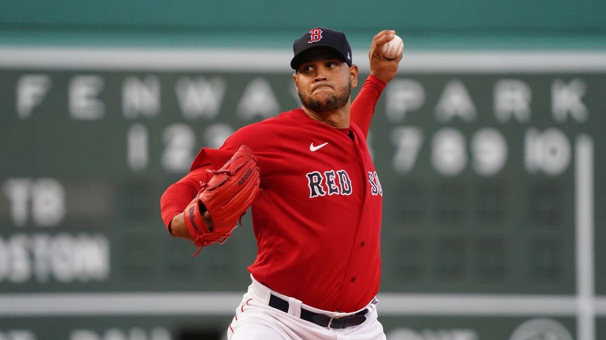 Boston Red Sox pitcher Eduardo Rodriguez