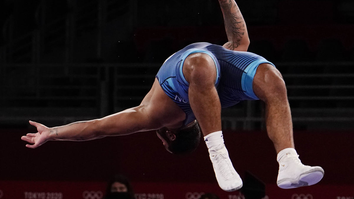 USA Olympic wrestler Gable Steveson