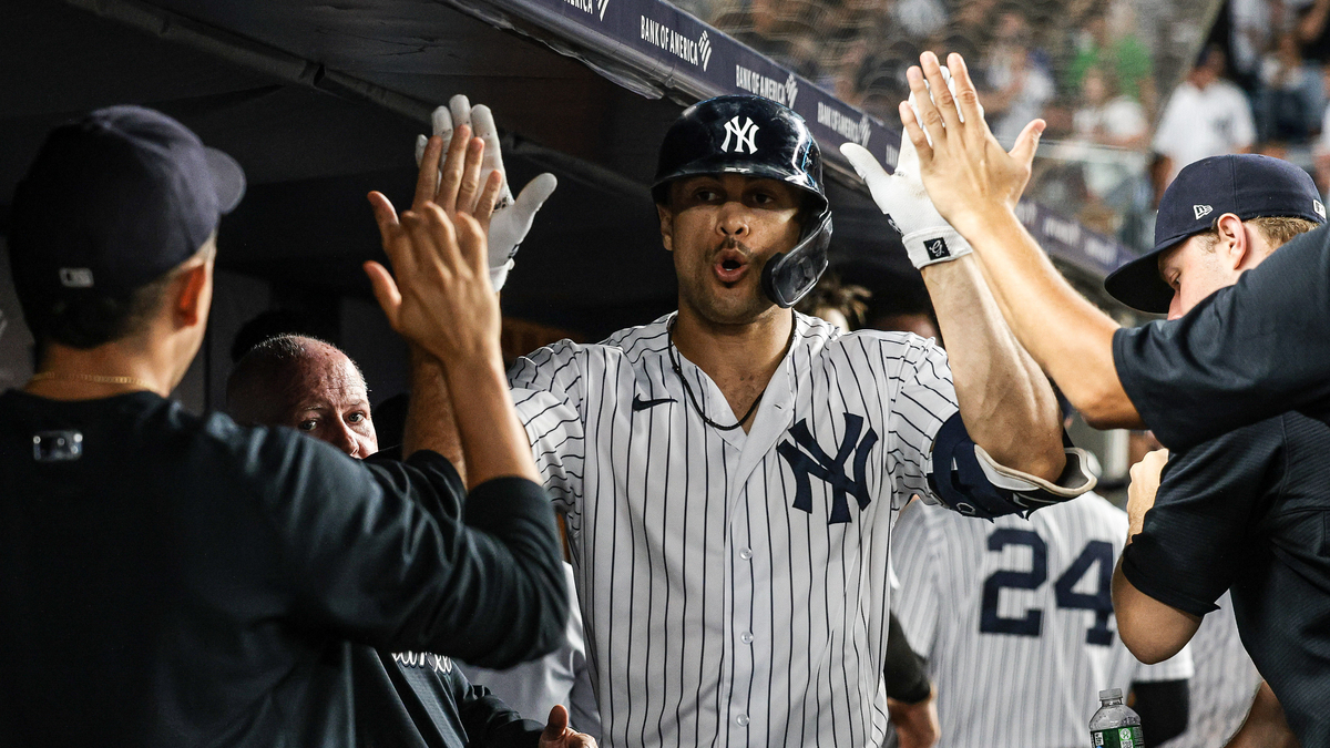 New York Yankees Designated Hitter Giancarlo Stanton