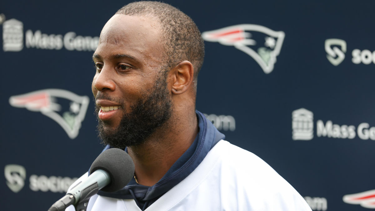 New England Patriots running back James White
