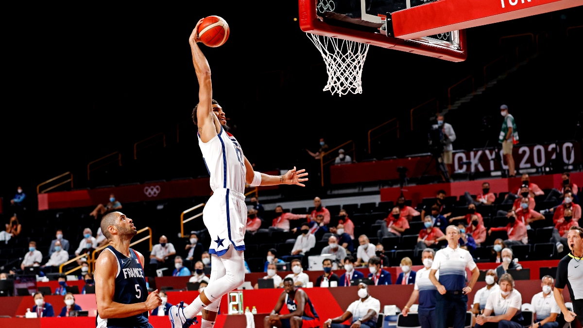 Boston Celtics and USA Basketball forward Jayson Tatum