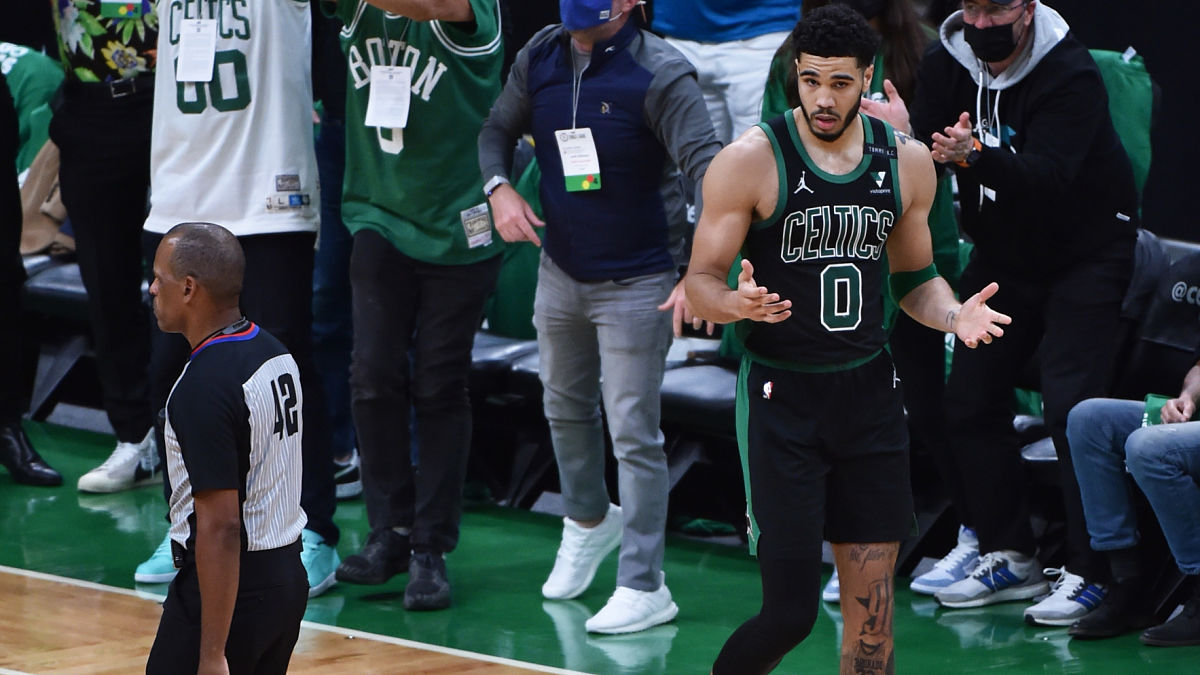 Boston Celtics forward Jayson Tatum