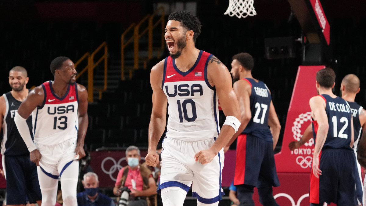 Team USA Forward Jayson Tatum