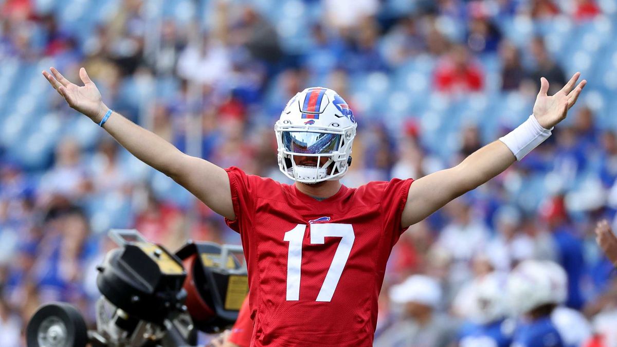 Buffalo Bills quarterback Josh Allen