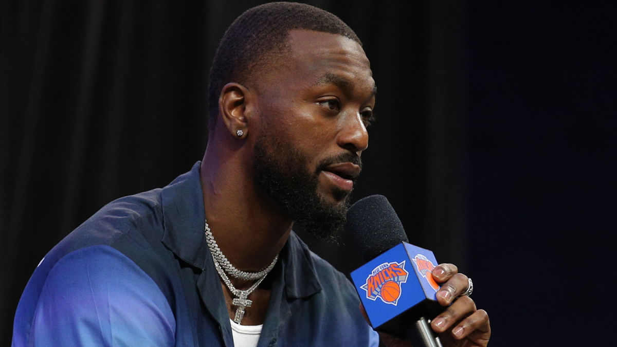 New York Knicks guard Kemba Walker