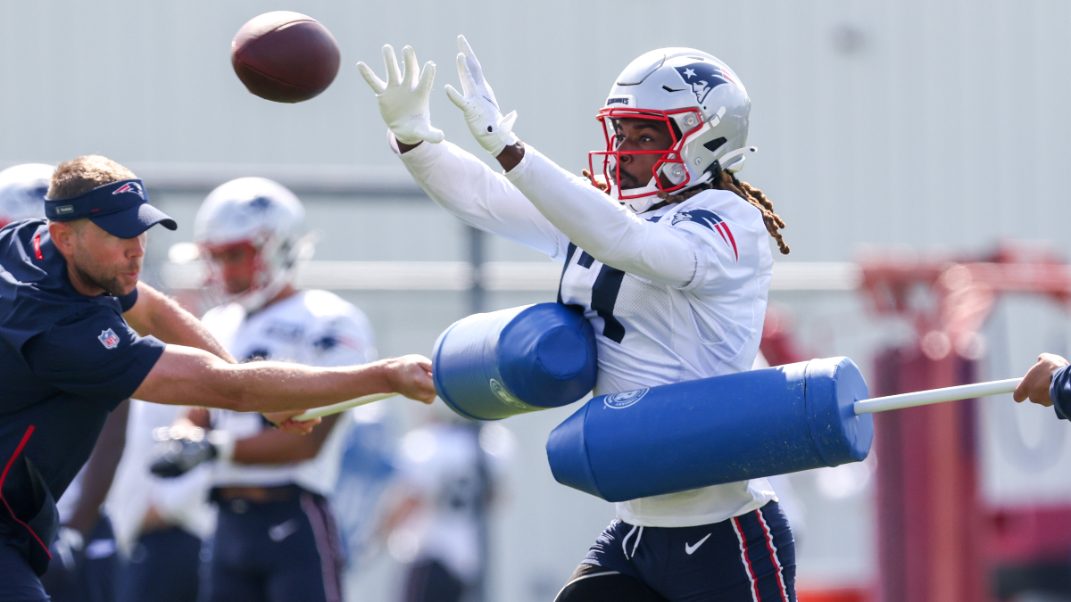 New England Patriots receiver Kristian Wilkerson