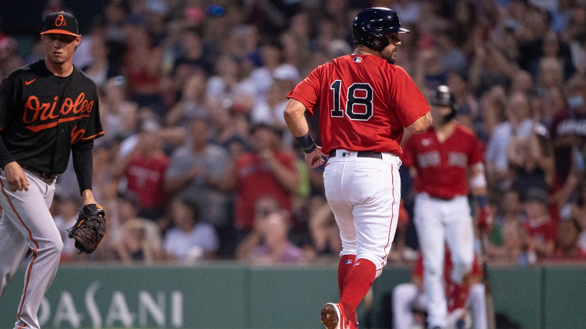 Boston Red Sox outfielder Kyle Schwarber