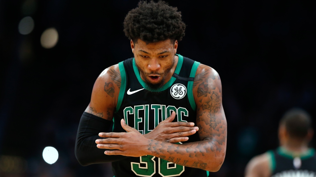 Boston Celtics guard Marcus Smart