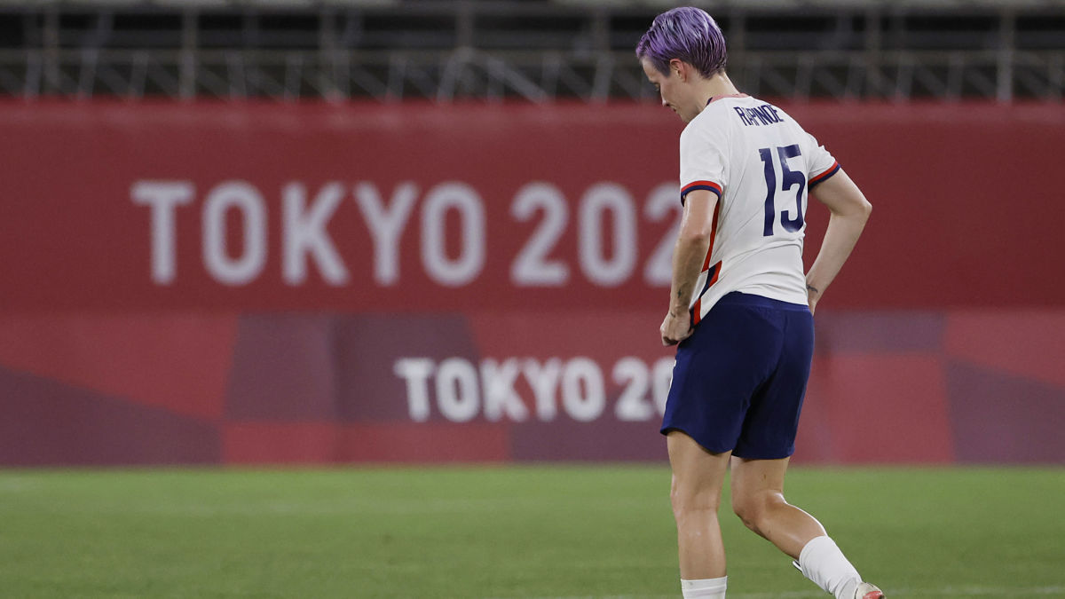 United States forward Megan Rapinoe
