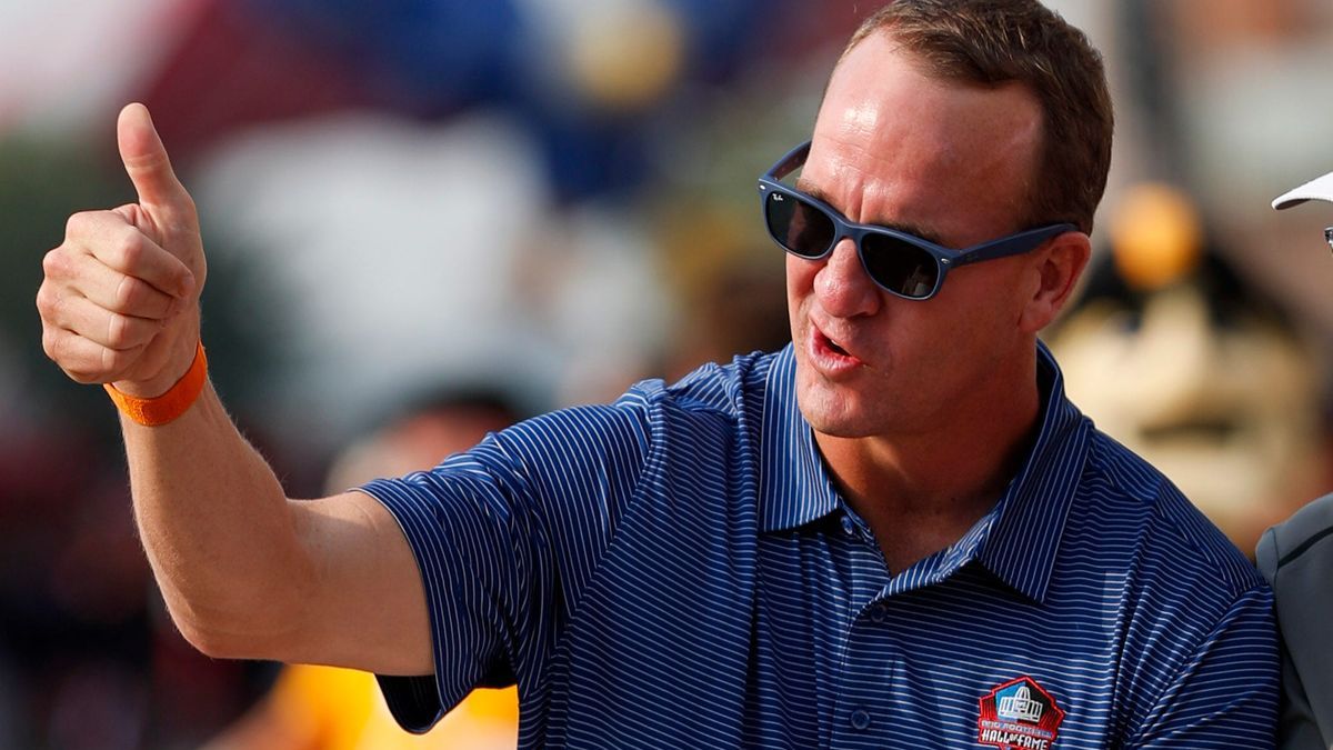 NFL Hall of Fame quarterback Peyton Manning