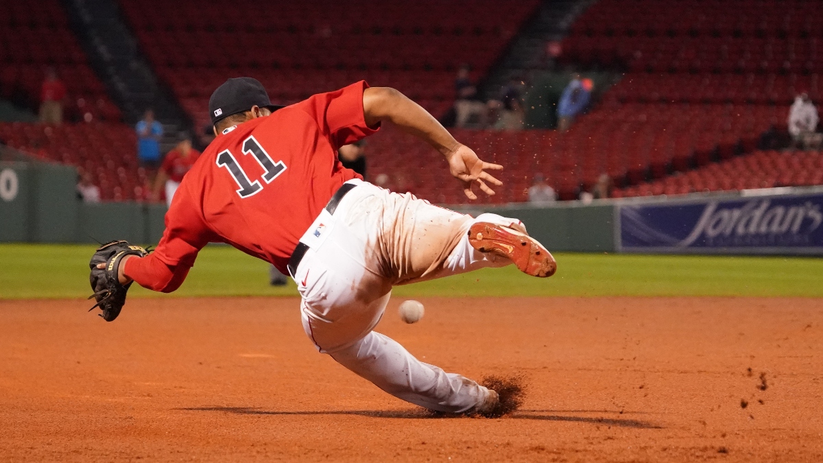 Boston Red Sox third baseman Rafael Devers